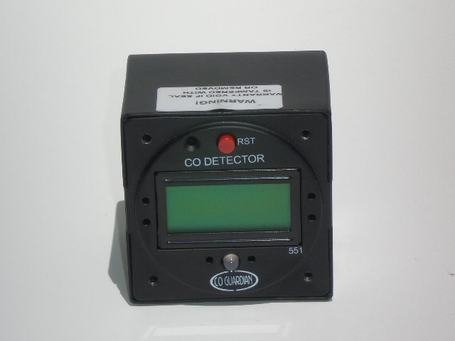 Elektronický detektor oxidu uhelnatého